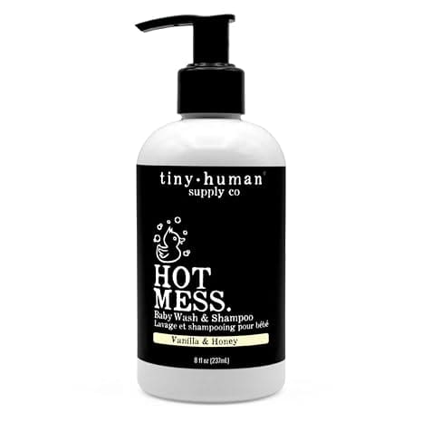 512YBgXACUL. SX466 Tiny Human Supply | Hot Mess Shampoo & Baby Wash (Vanilla + Honey) 2024