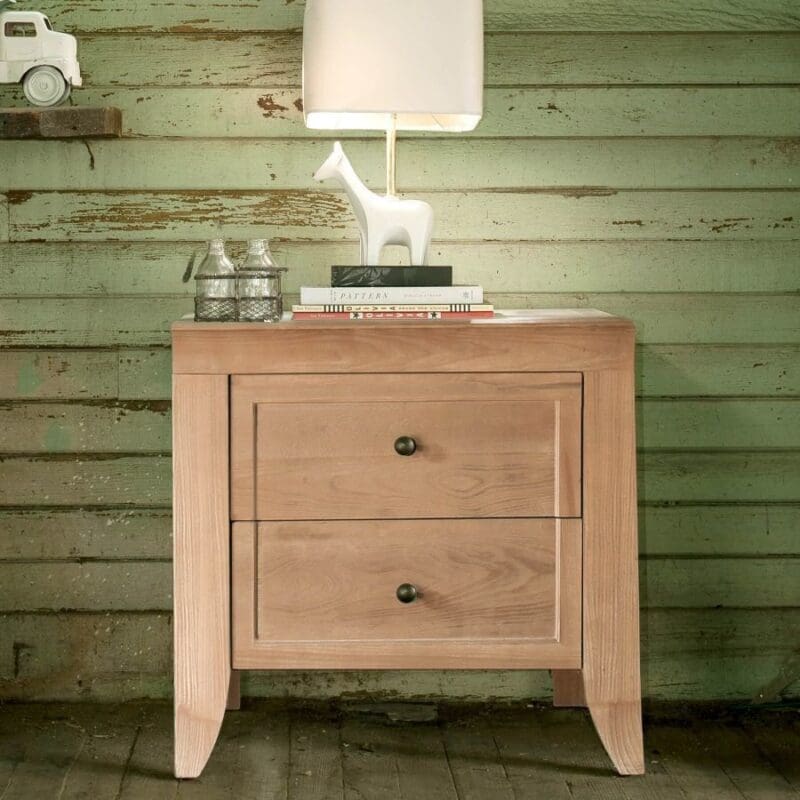 818611619 Milk Street | Cameo Collection 2-Drawer Nightstand 2024