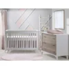 White Natural Tulip | Metro 2 Piece Set - Convertible Crib and 3 Drawer Dresser 2024