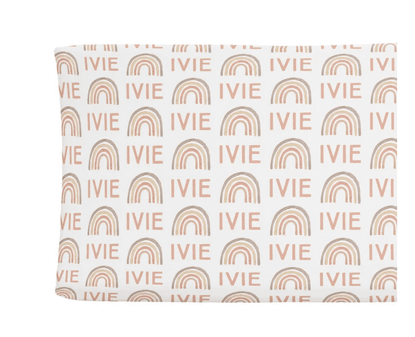 2028257490 Sugar + Maple | Changing Pad Cover (Personalized) 2024