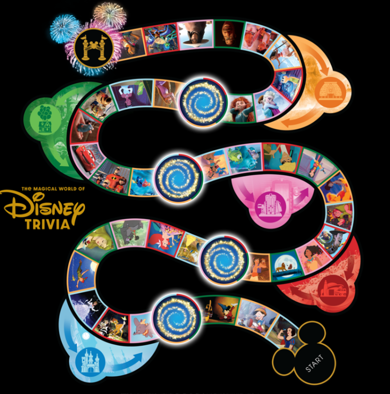 3217650026 The Magical World of Disney Trivia Game 2024