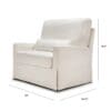 3430489414 Namesake | Crawford Pillowback Chair and a Half Glider in Performance Cream Eco-Weave 2024